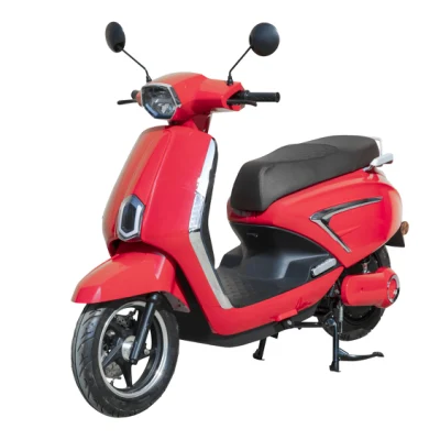 Factory Direct Deal City Scooter Roter 1200-W-Elektroroller mit Eisenrohrrahmen