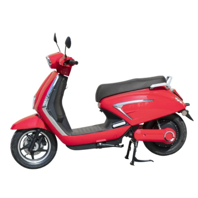 1200 W Batterie City Scooter 25 km/h Höchstgeschwindigkeit Schwarz Rot Pendlerroller Elektroroller