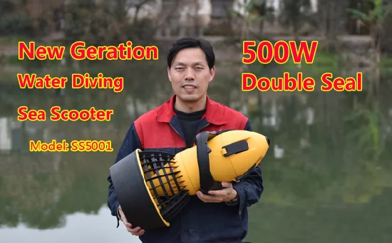 China Water Scooter Sea Scooter 500W Elektrischer Sea Scooter 24 Volt 500 Watt